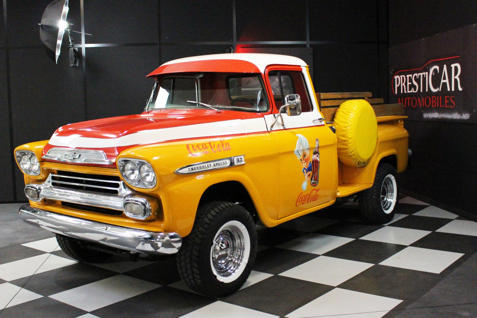 Chevrolet Apache V8 Bva 1959 Edition Coca Cola Presticar