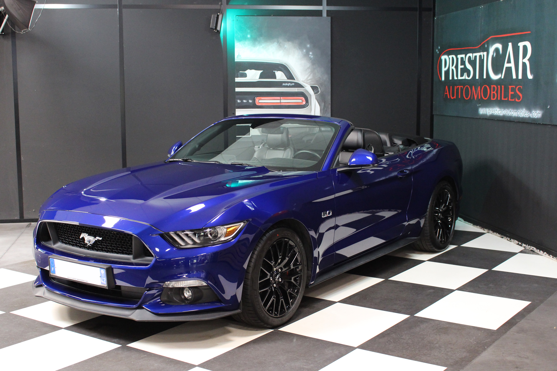 FORD Mustang GT Cabriolet 5.0 V8 421 Ch BVA - Presticar Automobiles